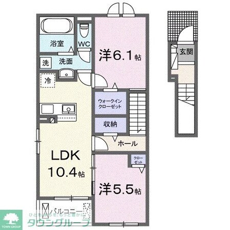 サンリットプレイスの物件間取画像